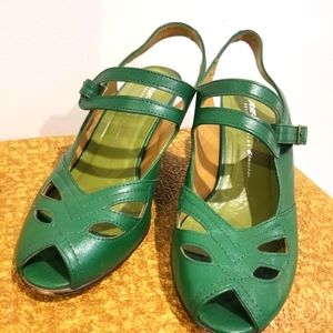 Re-Mix Vintage Deluxe Anita 40s style slingback heels